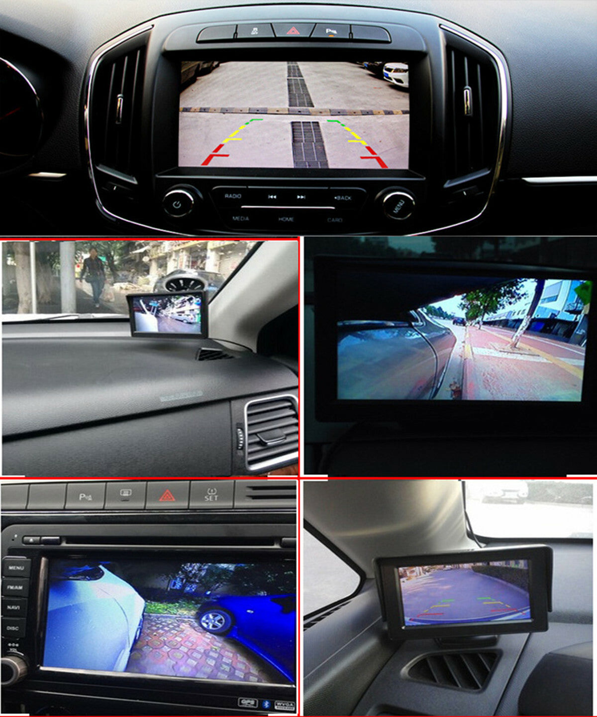 360¡ã Car Rotatable for Mini CCD Rear View Cam Backup Camera Night Vision Waterproof