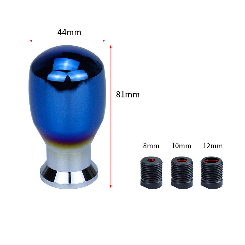 1-piece manual car/truck gear shift lever, blue head