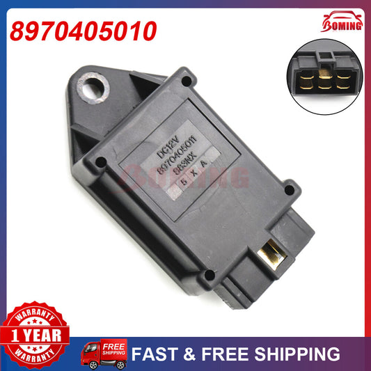 New 8970405010 Time Relay For Excavator EX35U EX27U EX50U for ISUZU C240 Engine