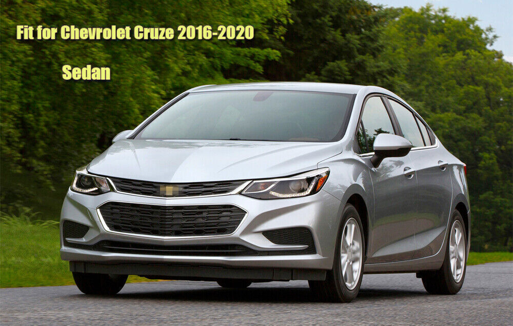 Side Window Deflector Visors Rain Guard Vent Shade for Chevy for Cruze Sedan 16-2020
