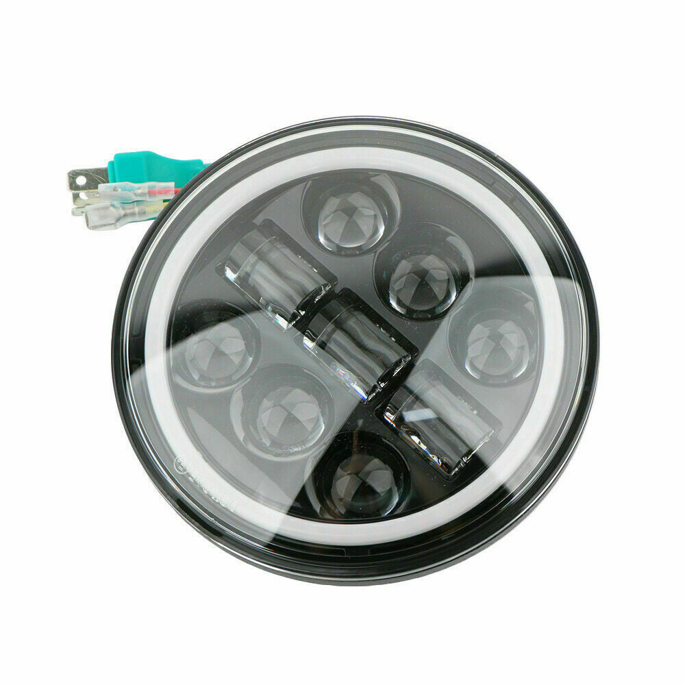 Universal 5.75-inch Motorcycle LED Projector Headlight 45W for Harley Sportster