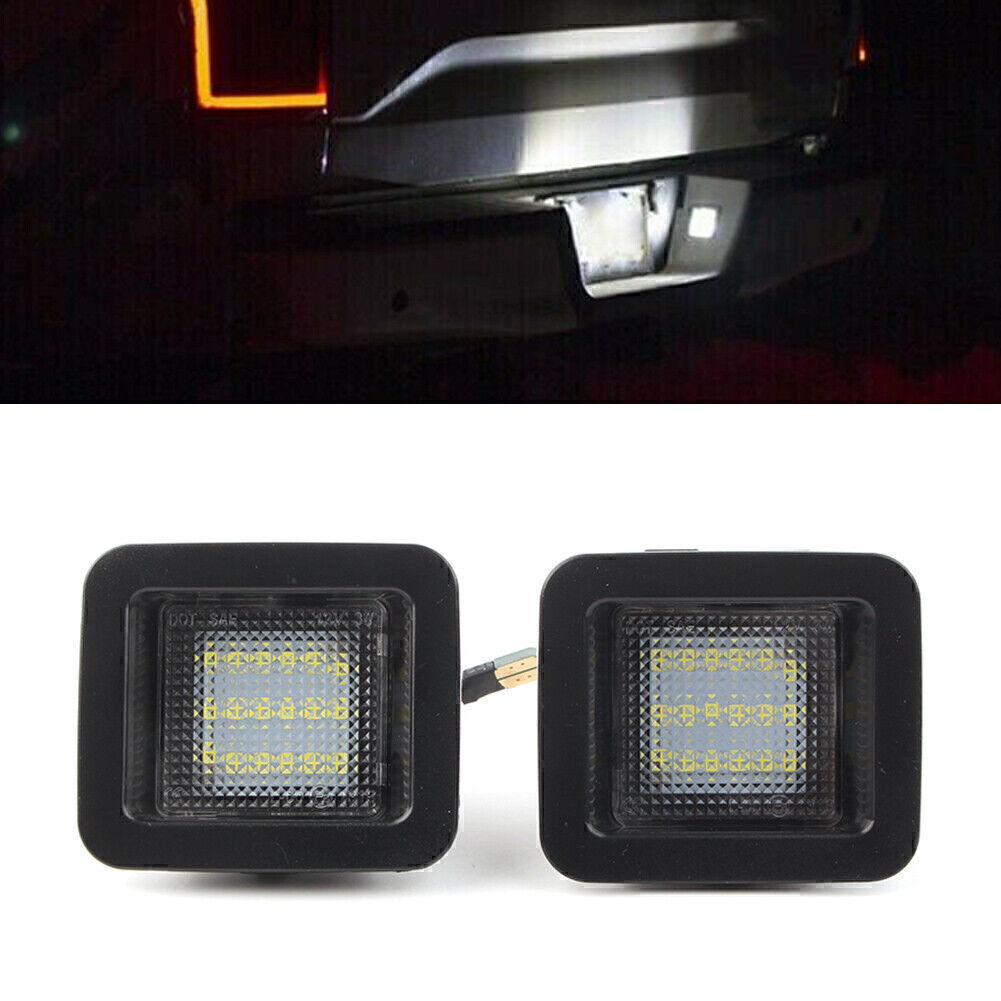 For 2015-2018 2016 2017 for Ford F150 High Power LED License Plate Light Bulb ABS 2x