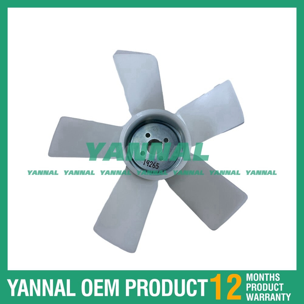new 19265-74110 fan blades are suitable for Kubota Z482, D722, D902, and WG752 engines.