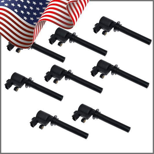 8PCS IGNITION COILPACK SET for ASTON MARTIN V8 for VANTAGE 9G33-12A366-AA 6G33 COILS