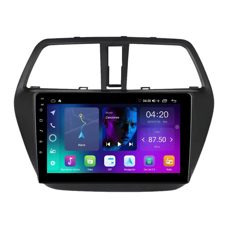 Car Android Multimedia Radio for Suzuki SX4 2S-Cross12-16 Navigation GPS Carplay