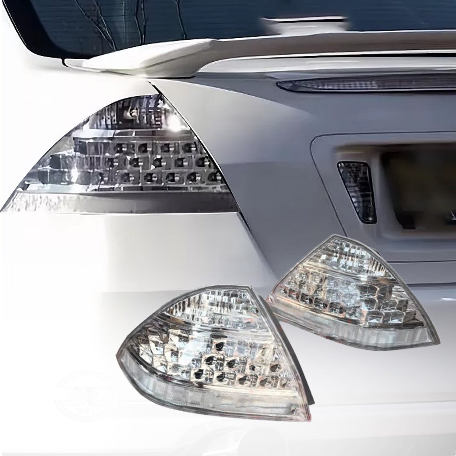 Crystal clear lens brake light turn signal cover suitable for 06-07 Accod Sedan 2.4