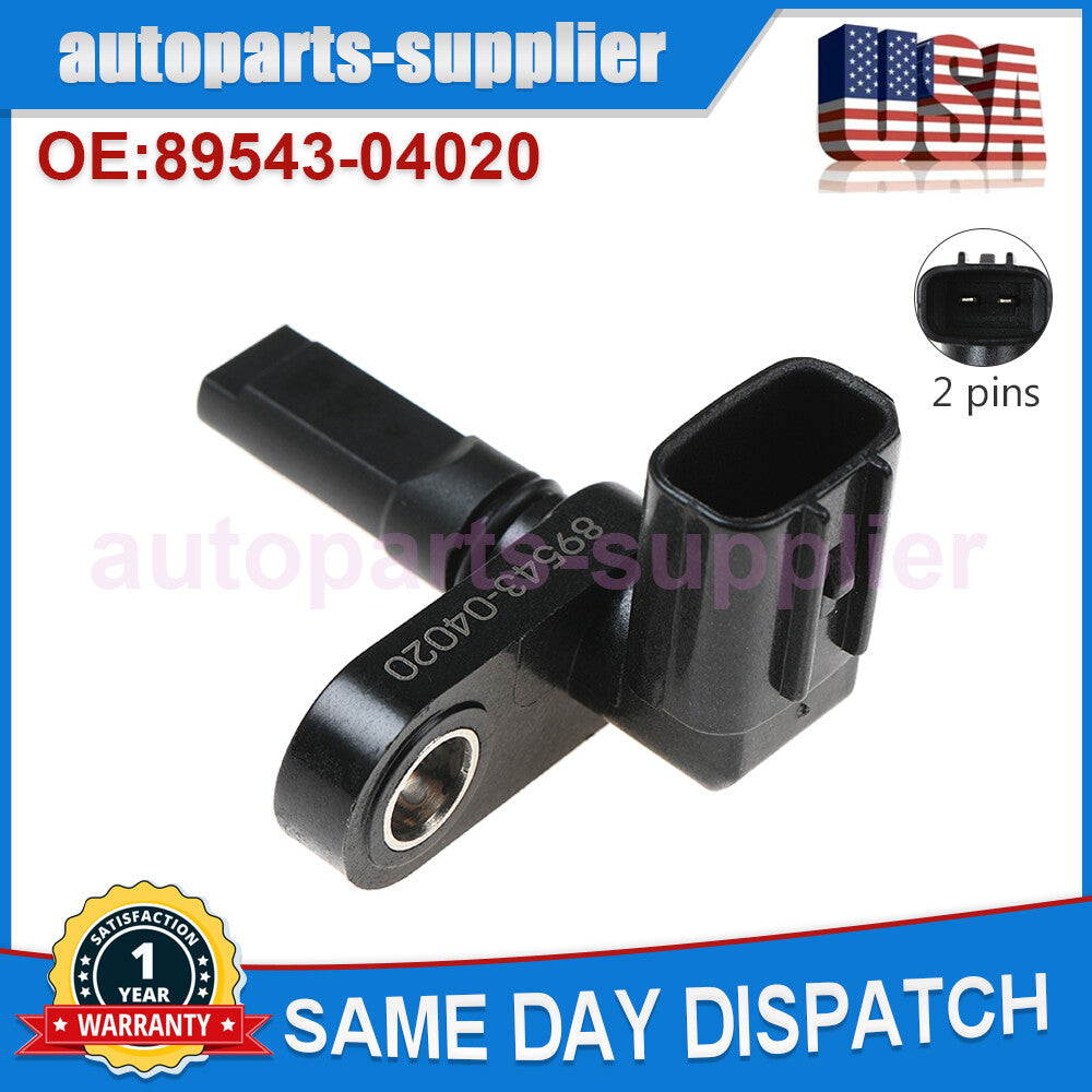 ABS wheel speed sensor 89543-04020 (left and front/rear) suitable for Toyota Tacoma and for Lexus GX460.