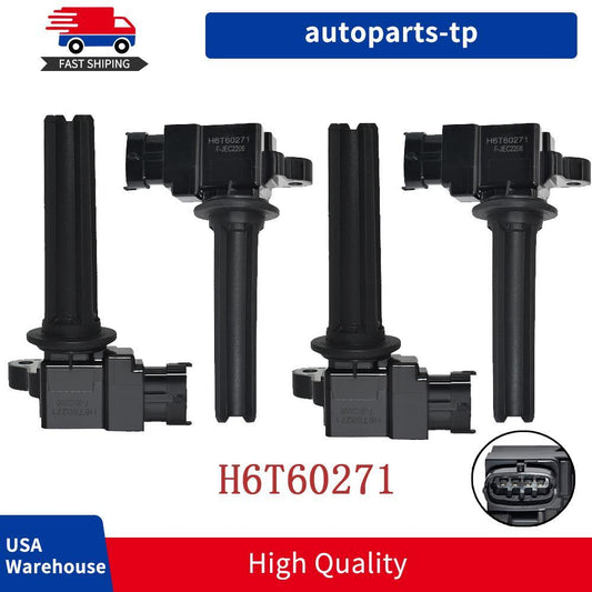 4PCS Ignition Coils UF526 For 2003-2011 for Saab 9-3 2010-2011 9-3X L4 2.0L Turbo