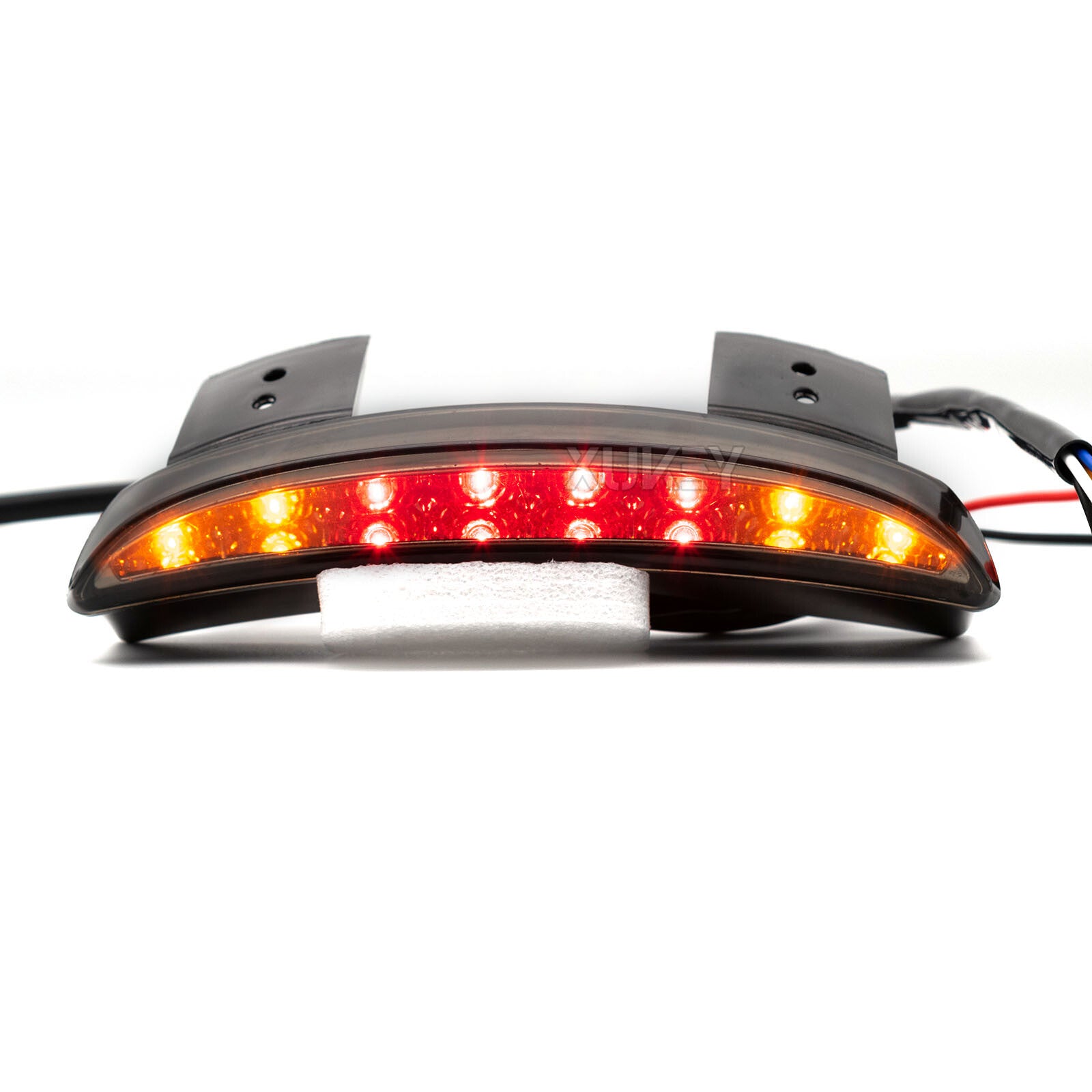 Motorcycle Rear-Fender Brake Stop Tail Light Lamp for Harley Bobber Cafe Racer