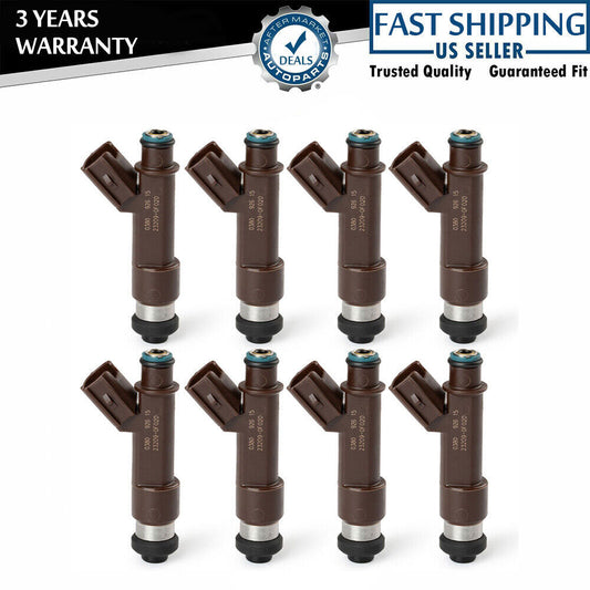 8x Fuel injectors for Toyota Tundra Sequoia 4Runner for Lexus GX470 4.7L 2005-2009