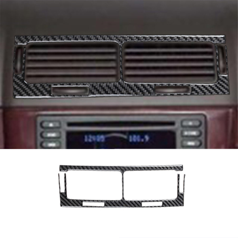 Central Control Vent Trim Cover Carbon Fiber for Chevrolet COBALT 2005-2010