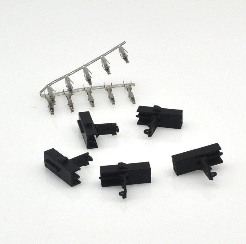 set of 5 2Pin Connector Plug terminals socket joint for VW for AUDI Various uses