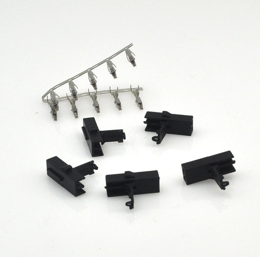 set of 5 2Pin Connector Plug terminals socket joint for VW for AUDI Various uses