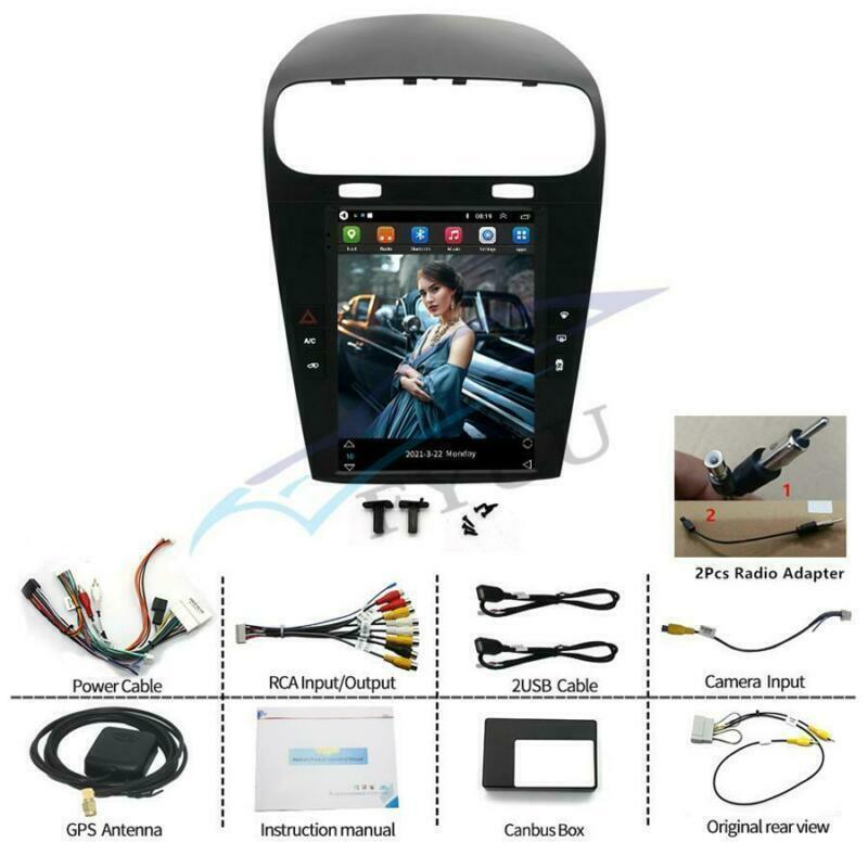 Car 9.7 Stereo for Dodge Journey for Fiat Freemont 2012-19 Radio GPS Navi WiFi RDS