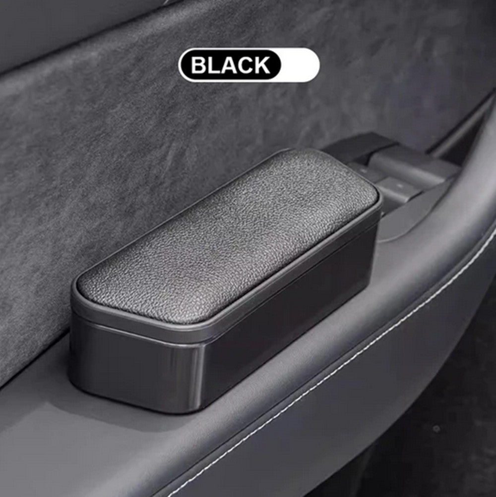 Car Cushion Door Elbow Rest Box Storage Organizer Armrest Support Accessories