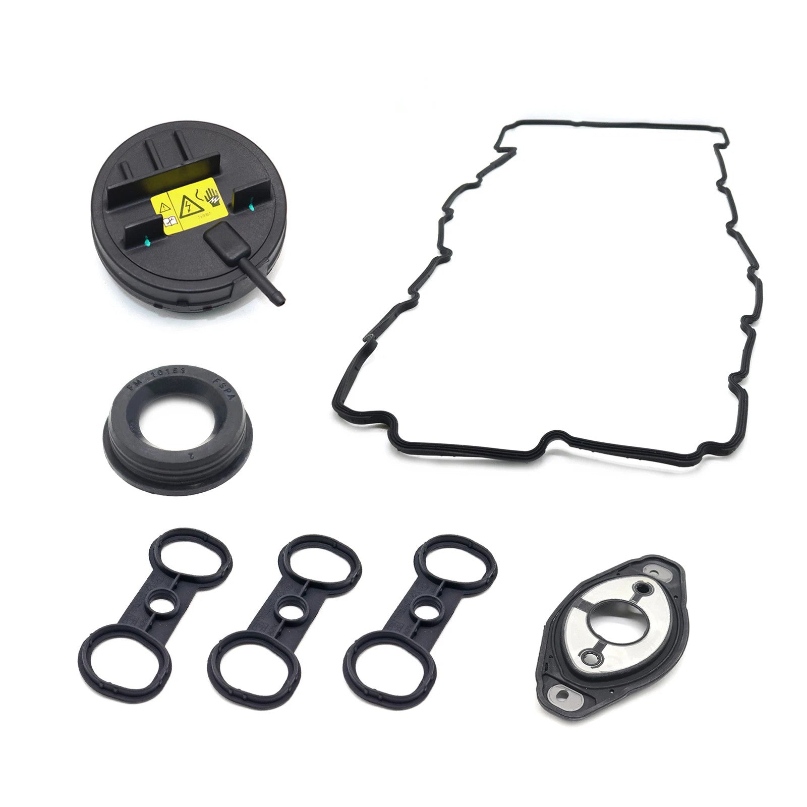 7XValve Cover Gasket Set for BMW E60 E88 E70 E82 E90 E91 X3 X5 128i 328i 528i Z4