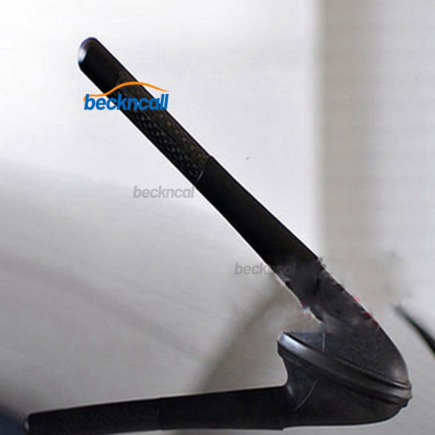 1pc 4.7 Inch Universal Car Antenna Mast Short Carbon fiber style