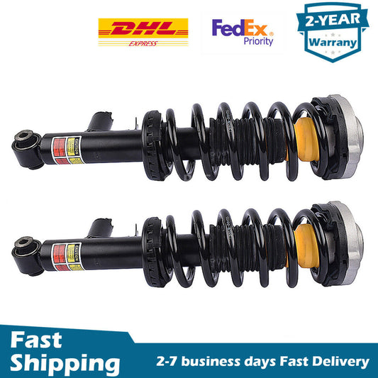 Pair Rear Left and Right Shock Absorber Struts EDC for BMW X3 X4 F25 F26 2011-18
