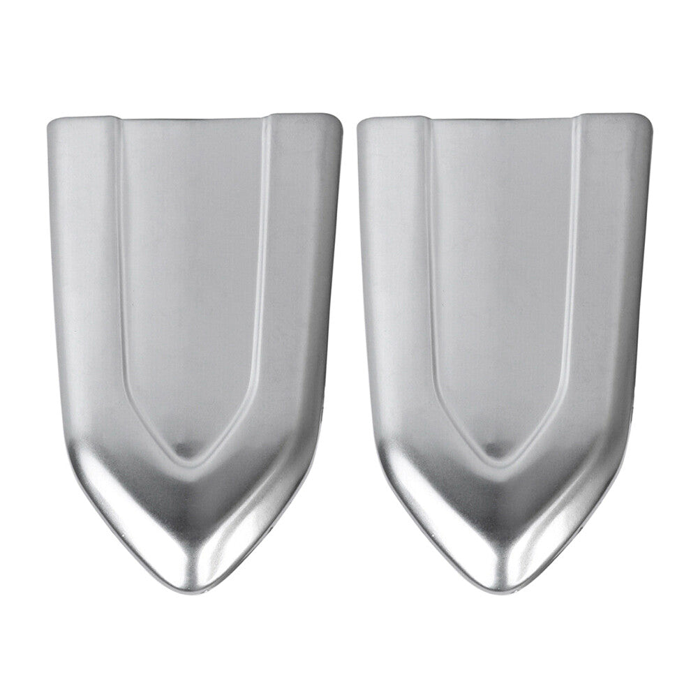 Set of 2 Door Lock Cylinder Chrome Cover Trim Cap for Cadillac ATS XTS CTS CT6