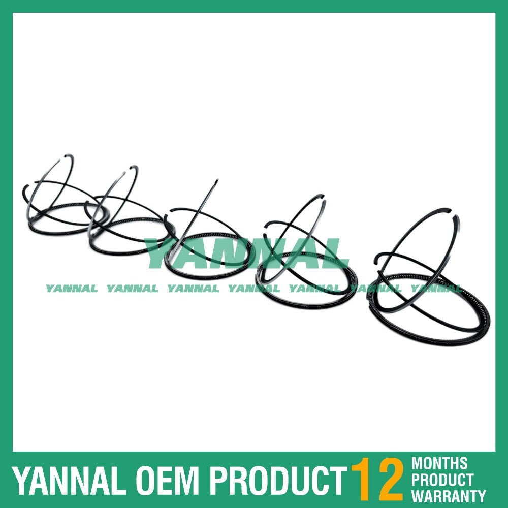 5 new F2803 Piston Ring Sets STD for Kubota BT CBD 3 Diesel Forklifts