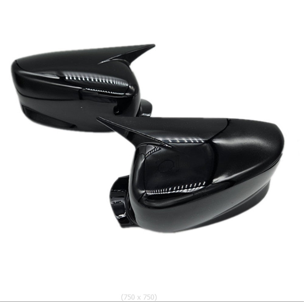 Car Glossy Black Rear View Mirror Cover Trim for Honda for Accord 2/4 DR Sedan 08-16