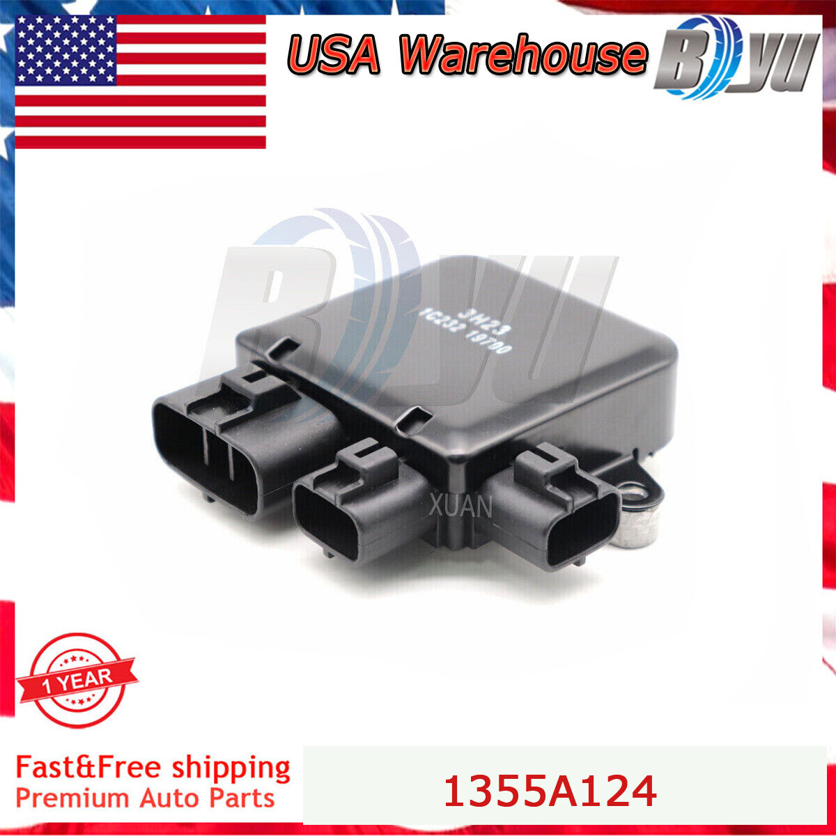Cooling Fan Control Unit Module 1355A124 for Mitsubishi Lancer Outlander 2002-07