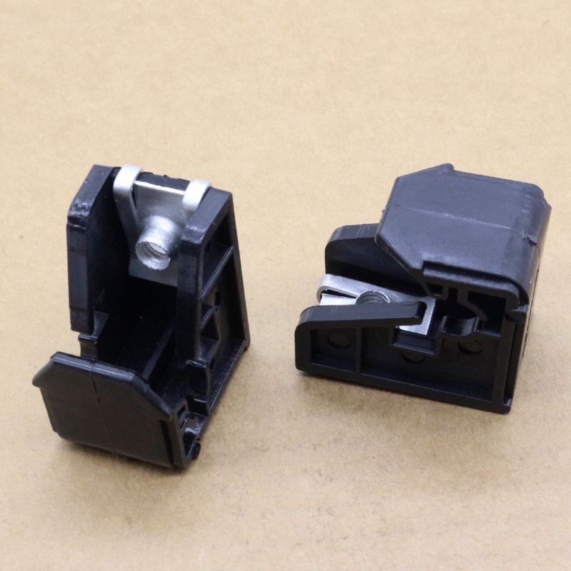 2-Piece Headlight Mounting Bracket Fixture for Volkswagen Polo 6R0941511 (2010-2016)