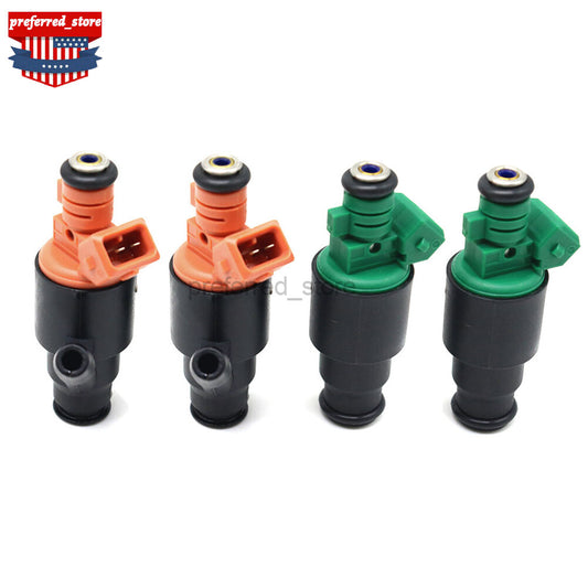4PCS Fuel Injector Nozzles for Kia Sportage 1995-2002 0280150504 0280150502
