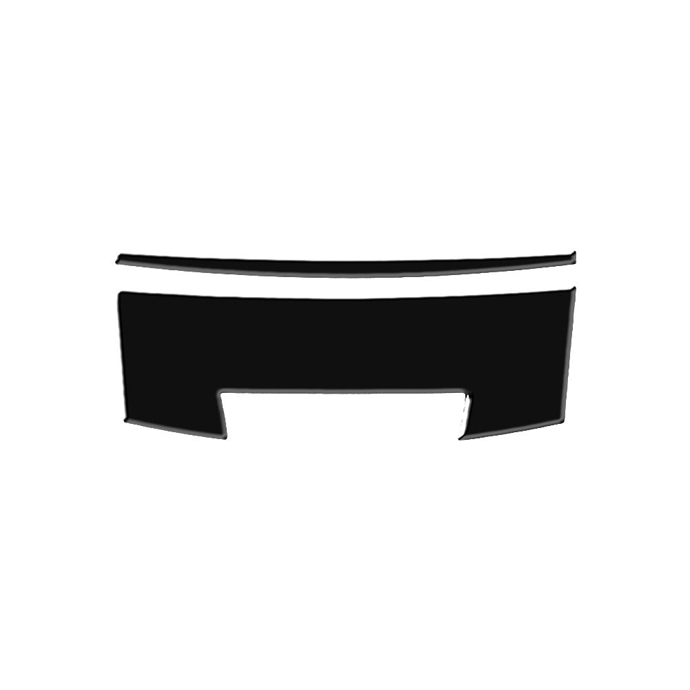 2X Piano Black Central storage box panel Trim Cover for Honda Accord 2013-2017