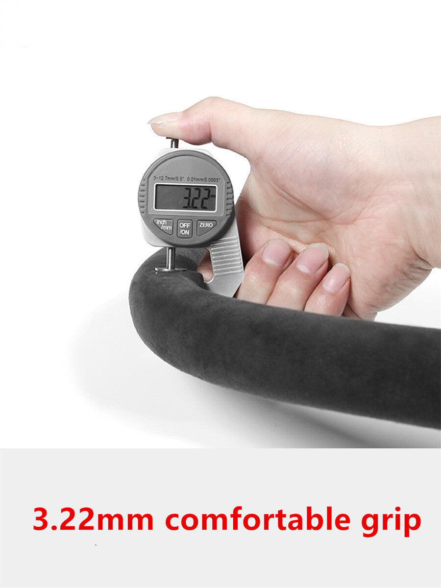 Car Steering Wheel Cover Anti-slip 38cm 15in Black Leather Car Accessories