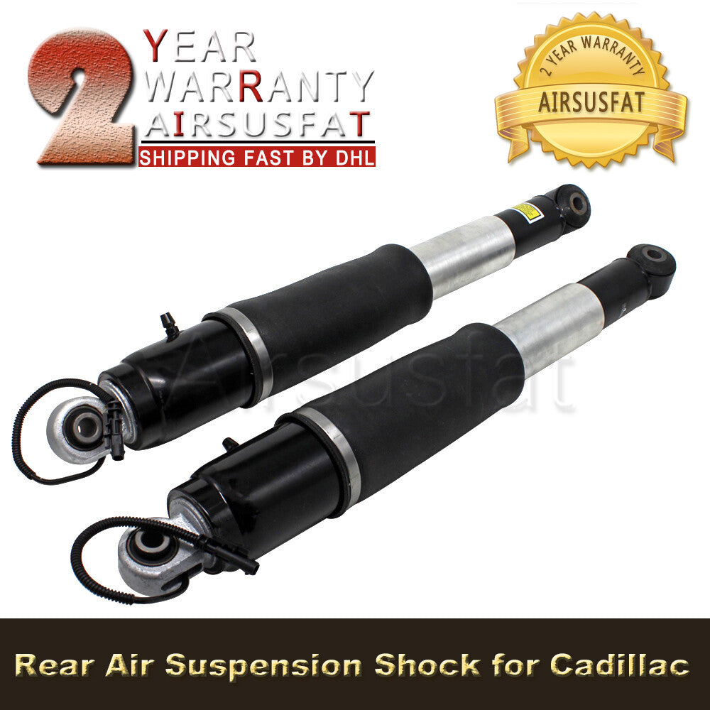 Pair for Cadillac for Escalade for GMC 2015-2018 Rear Air Suspension Shock with Electric