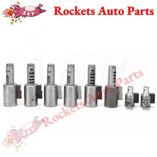 8PCS TF81SC Transmission Solenoid Kit for Ford for Lincoln for Land Rover for Mercury for Mazda