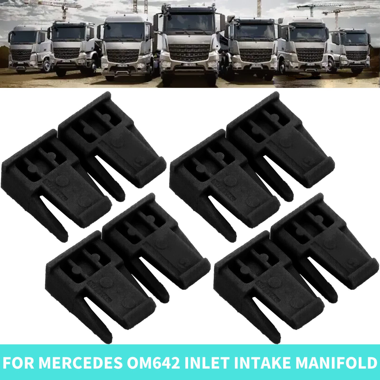 fit for Mercedes-Benz 3.0L 4PCS intake manifold Link Rod ball socket A6420910150 AT