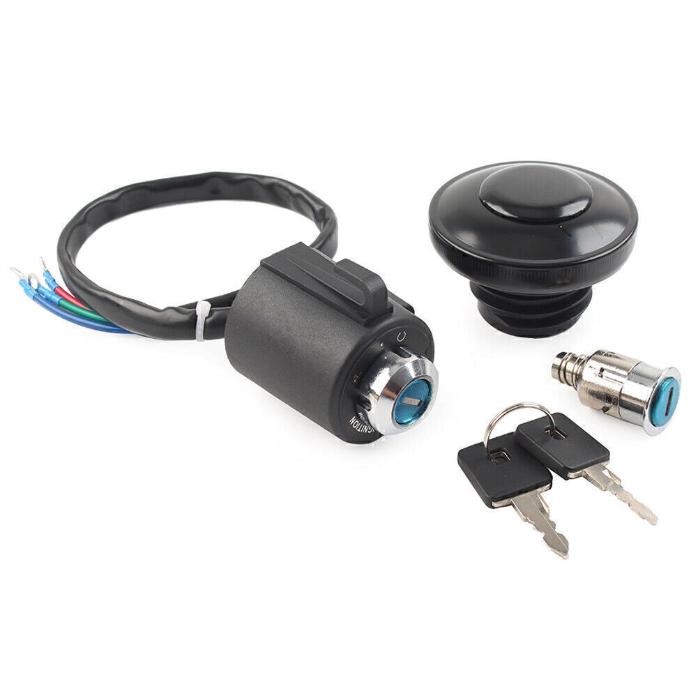 Ignition Switch Lock Gas Cap Cylinder Fit for Harley Sportster 883 XL 883 1995-03 UK