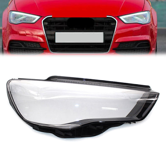 Right Headlight Lens Cover Auto Shell Clear Lampshade for Audi A3 2013-2016 15