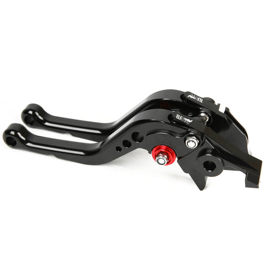 for Suzuki GSF600S BANDIT 1996-2003 Short Clutch Brake Levers CNC Black US 01 02
