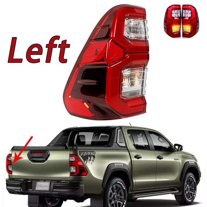 Left Tail Lamp LED for Toyota Hilux Revo Rocco SR5 Pickup 2020 2021