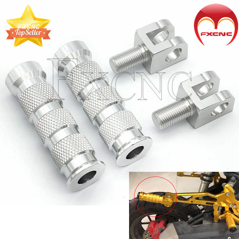 Suitable for YZF R1 R6 1999 - 2012 2013 2014 CNC rear-mounted rest foot spike, footstool, and gear set.