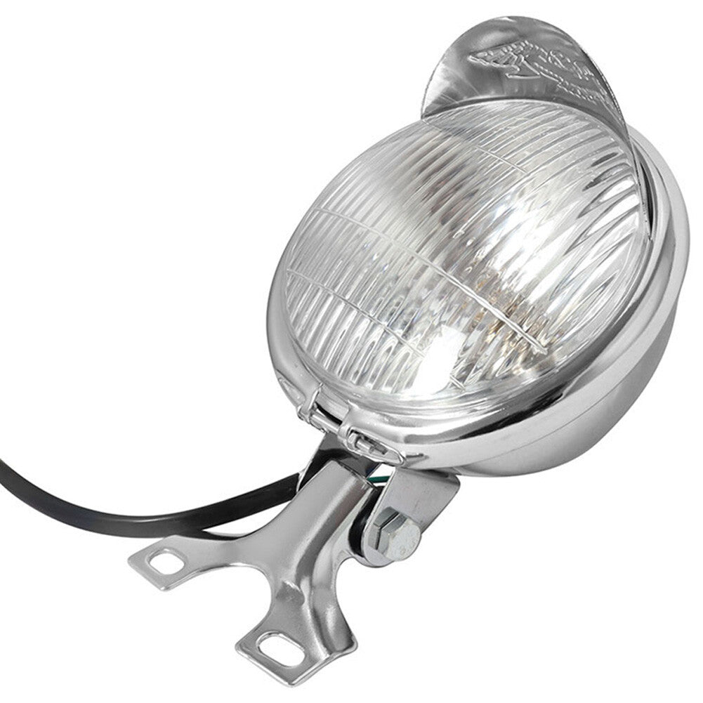for Harley for Suzuki for Honda for Harley Cruise 5Chrome Motorcycle Retro Front Headlight