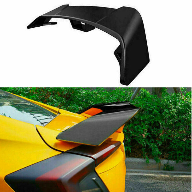 for Honda for Civic Sedan 2016-2021 Black Car Rear Trunk Spoiler Aircraft Wing Flap
