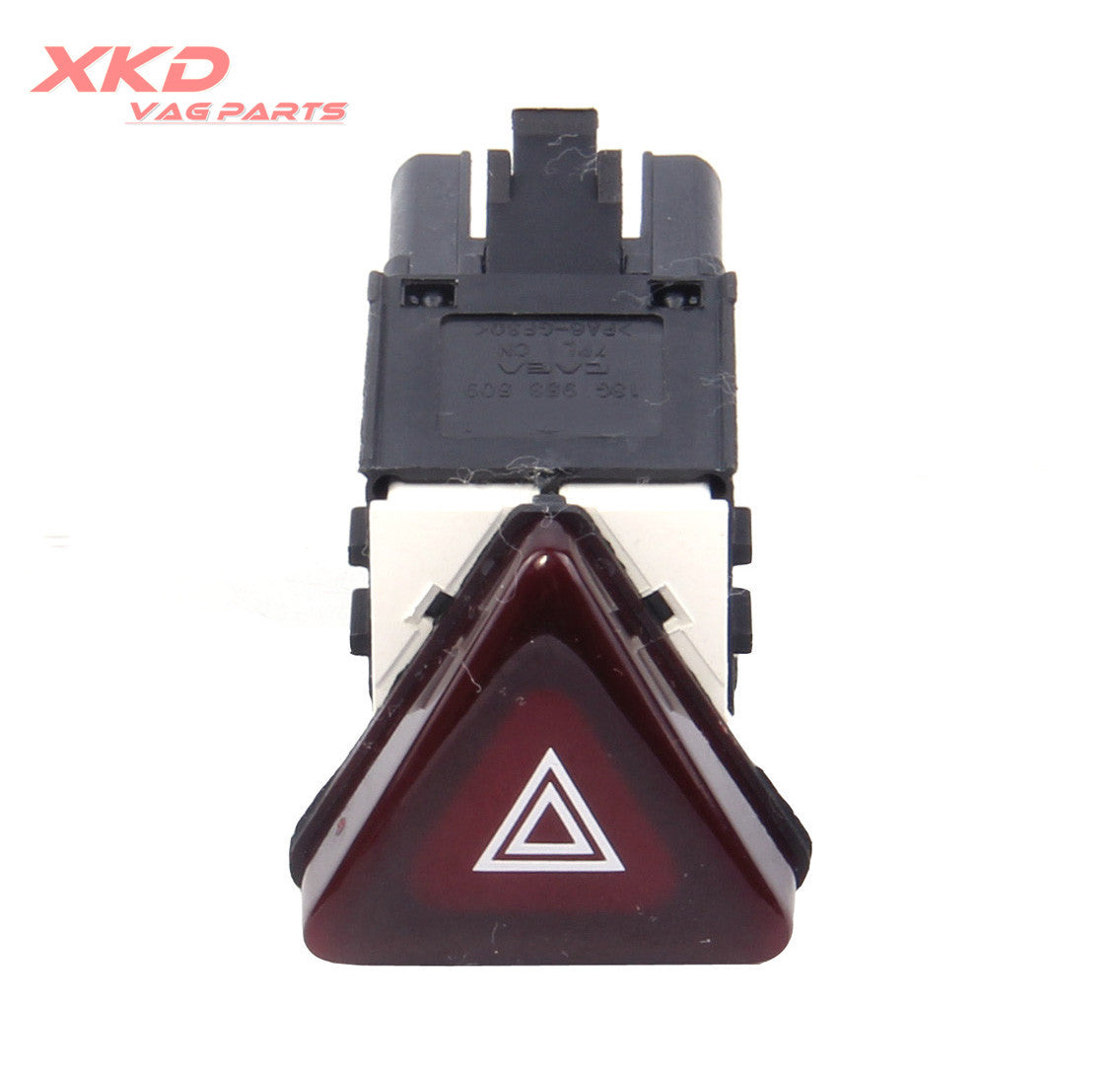 Dark red hazard warning light switch button for Volkswagen for Jetta , for Golf MK5, GTI, and Rabbit-