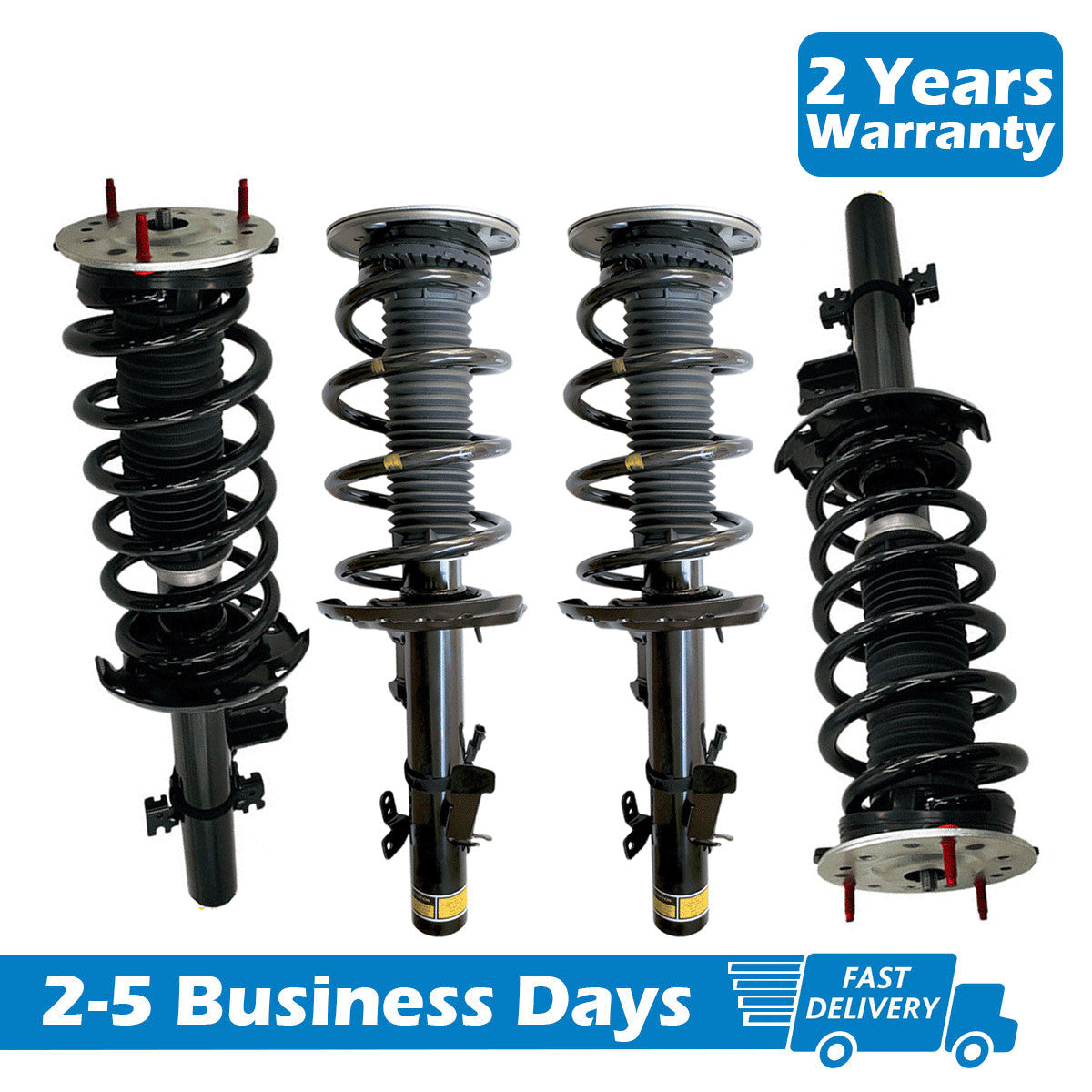 4 front and rear shock absorber spring struts with magnetic fit for Range Rover Evoque L538 2012-2018