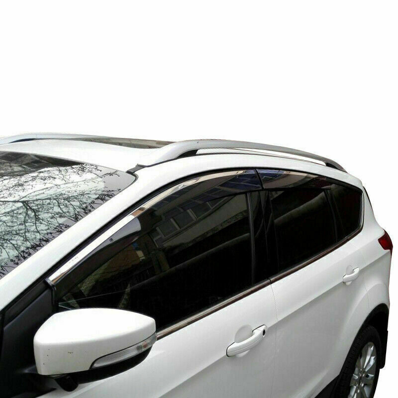 for Ford Kuga/Escape 2013-2019 Window Visors Sun Rain Guard Vent Deflectors 4Pcs
