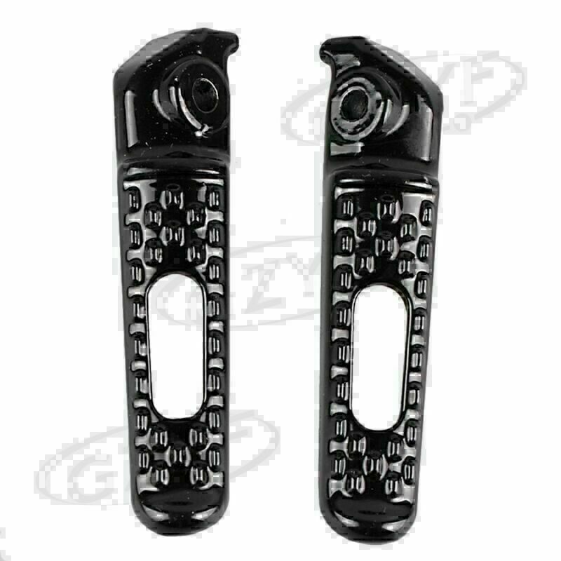 for Honda CBR600RR 2003-2014 Black Rider Rear Foot Pegs Footrests Footpegs Set