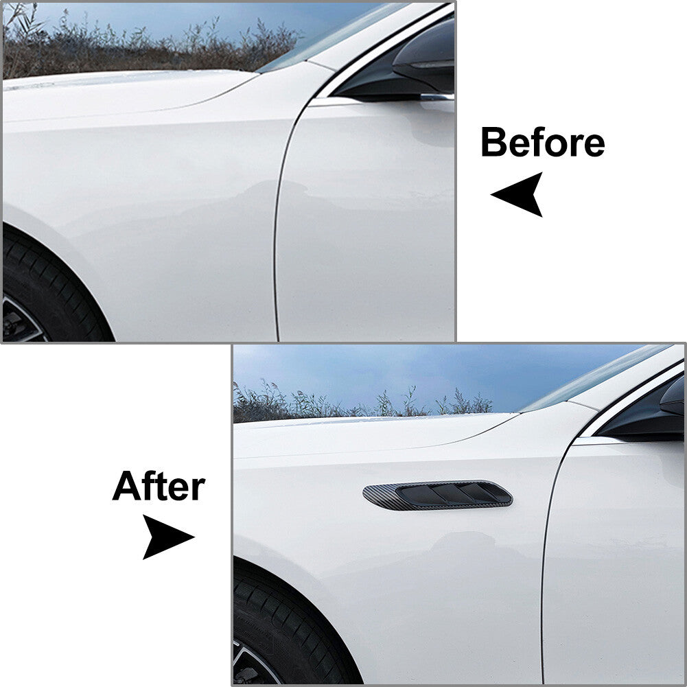 Front Fender Side Air Outlet Vent Trim fit for Mercedes-Benz C Class W206 2022+