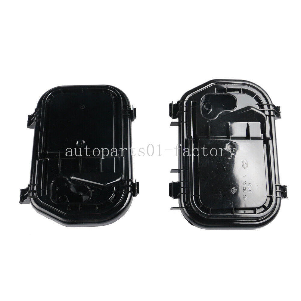 1Set Left+Right Headlight Cover Protective Cap for Audi A6 S6 RS6 C6 2005-2011
