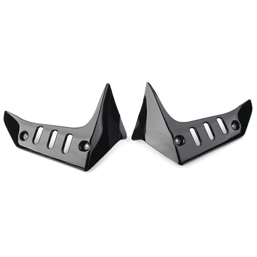 Motorcycle Side Cover Fairing Frame Protector Fit for kawasaki Z750 2004 - 07 Black