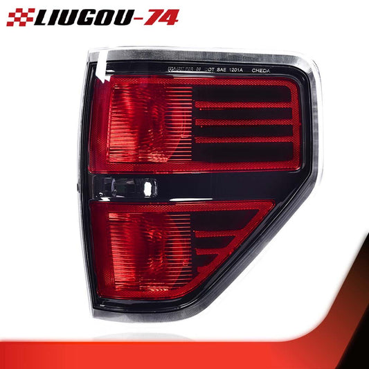 Fits 09-14 for Ford F-150 pickup taillight, rear brake light, right-hand passenger side 1 piece