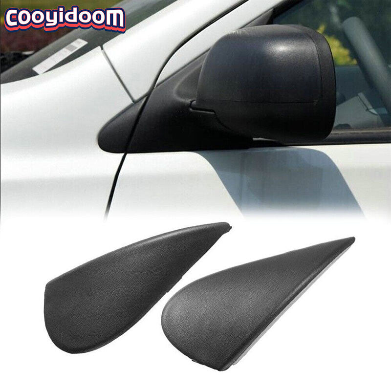 1. Double-sided mirror corner triangular fender cover trim for Nissan Versa 2012 - 2019