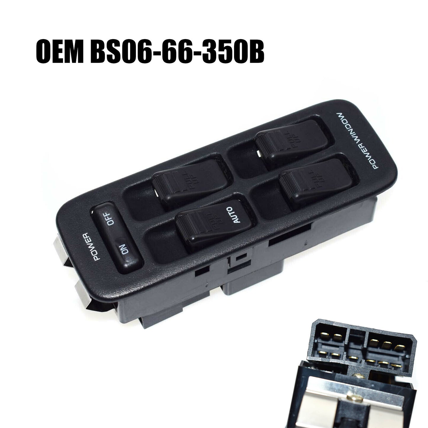 Fit for Mazda BG 323 1990-1994 BS06-66-350B Power Master Window Switch NEW 1PCS